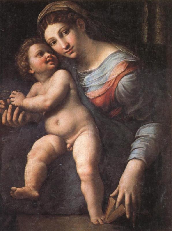 Giulio Romano Madonna and Child oil painting image